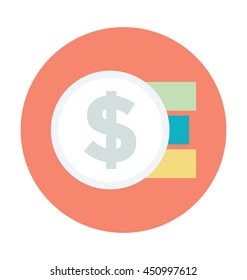 Dollar Sign Colored Vector Icon