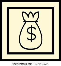 dollar sign icon
