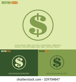 Dollar sign icon
