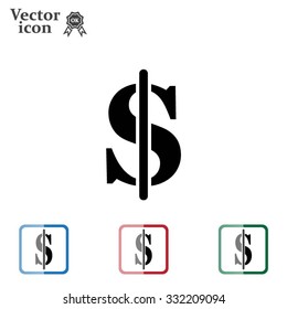 Dollar sign icon