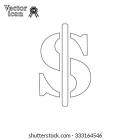 Dollar sign icon