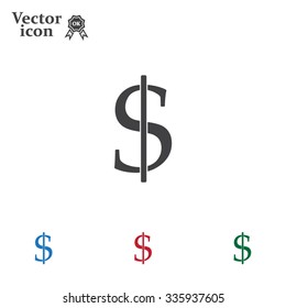 Dollar sign icon