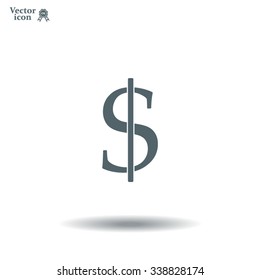 Dollar sign icon