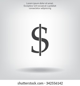 Dollar sign icon