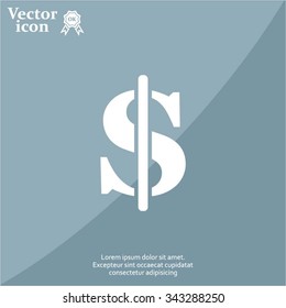 Dollar sign icon