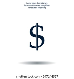 Dollar sign icon