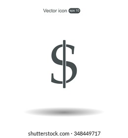 Dollar sign icon
