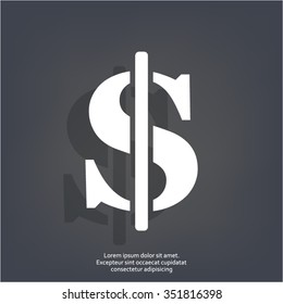 Dollar sign icon