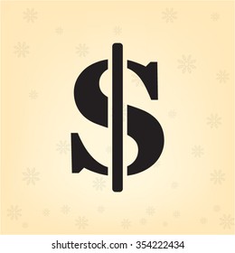 Dollar sign icon