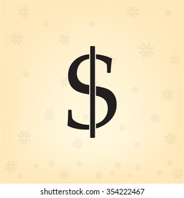 Dollar sign icon