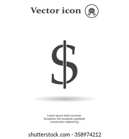 Dollar sign icon