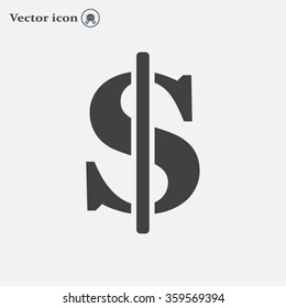 Dollar sign icon
