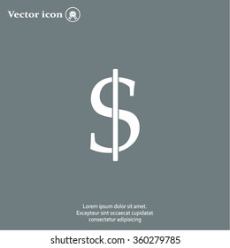 Dollar sign icon