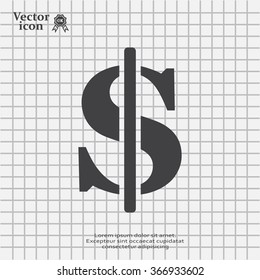 Dollar sign icon