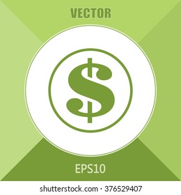 Dollar sign icon