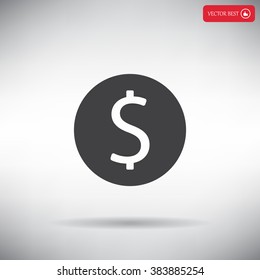 Dollar sign icon