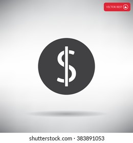 Dollar sign icon