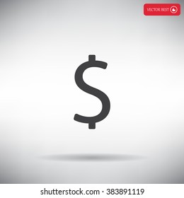 Dollar sign icon