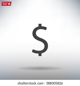 Dollar sign icon