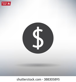 Dollar sign icon