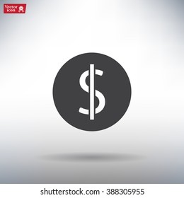 Dollar sign icon