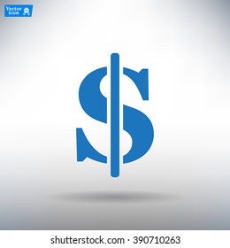 Dollar sign icon