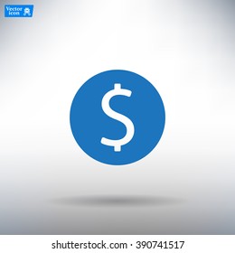 Dollar sign icon
