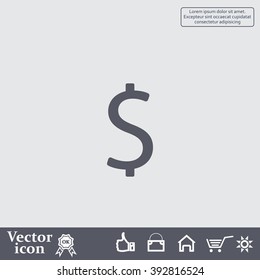 Dollar sign icon