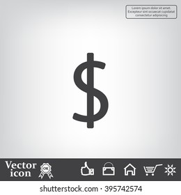 Dollar sign icon