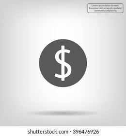 Dollar sign icon