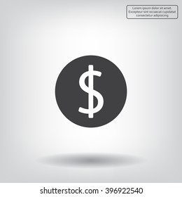 Dollar sign icon