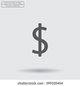 Dollar sign icon