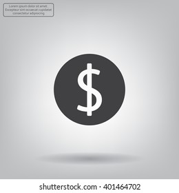 Dollar sign icon