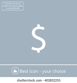Dollar sign icon