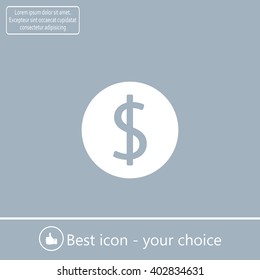 Dollar sign icon