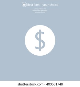 Dollar sign icon