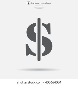 Dollar sign icon