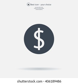 Dollar sign icon