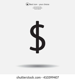 Dollar sign icon