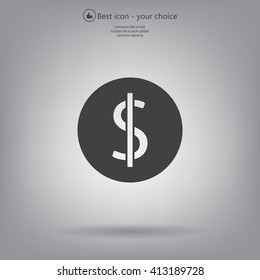 Dollar sign icon