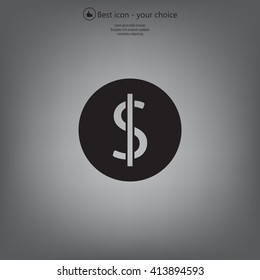 Dollar sign icon