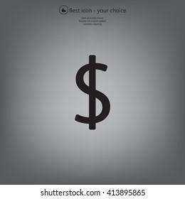 Dollar sign icon
