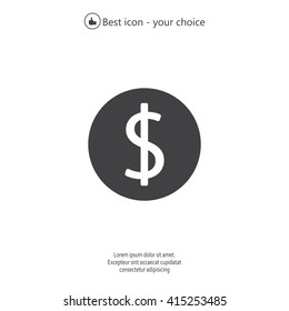 Dollar sign icon