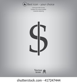 Dollar sign icon