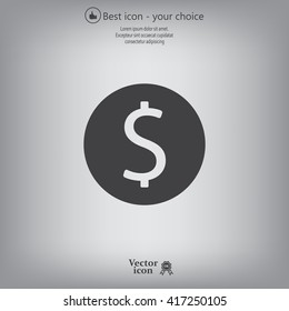Dollar sign icon