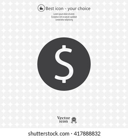 Dollar sign icon