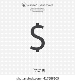 Dollar sign icon