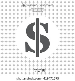 Dollar sign icon