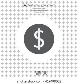 Dollar sign icon