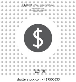 Dollar sign icon